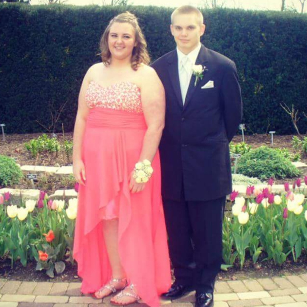 Plus Prom Dress - Picture 2 of 4